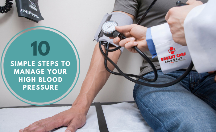 10 Simple Steps to Manage Your High Blood Pressure