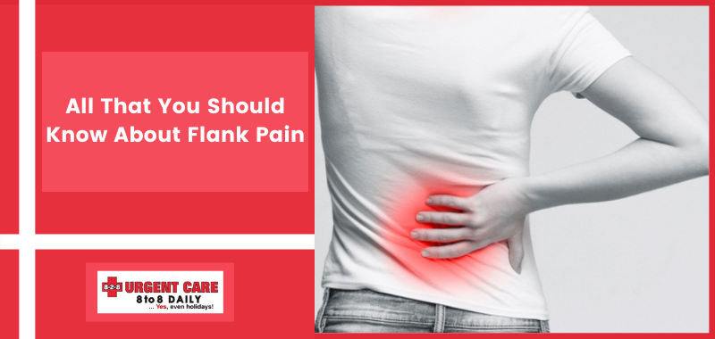 Flank Pain torment is torment in one side of the body between the upper  tummy range (midriff) and the back.