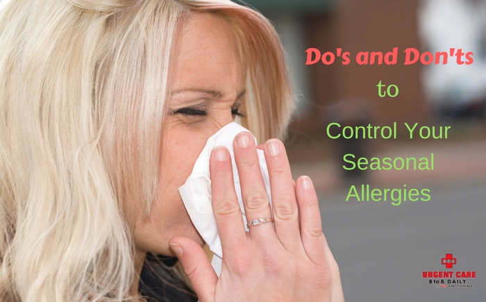 Some Do's and Don'ts to Control Your Seasonal Allergies